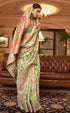 Vasthrlay Banarasi Border Saree