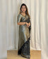 Vasthrlay Black Kanjivaram Saree