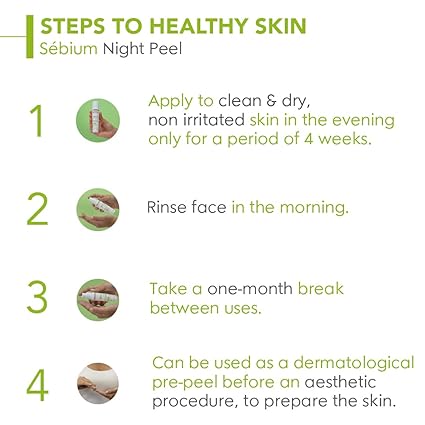 Bioderma Sebium Night Peel Smoothing Concentrate Cream