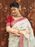 Vasthrlay Purple Kanjivaram Wedding Saree