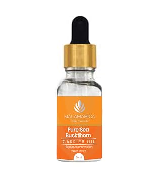 Vegan Ayurveda Pure Sea Buckthorn Carrier Oil