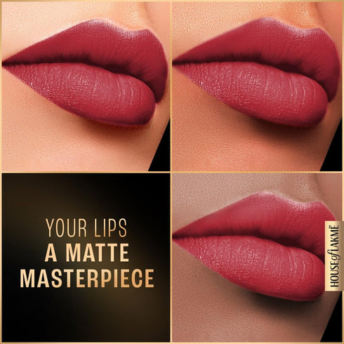 Lakme Forever Matte Liquid Lip Colour | Red Velvet