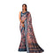 Vasthrlay Women's Cotton Kalamkari Wedding Saree With Blouse Piece