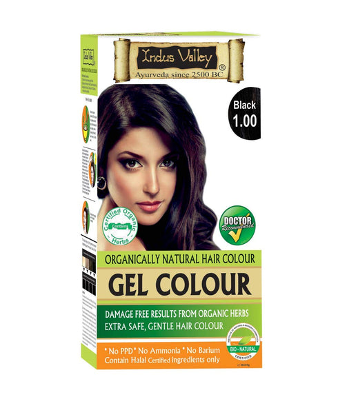 Indus Valley Ammonia Free Natural Otp Black Hair Color