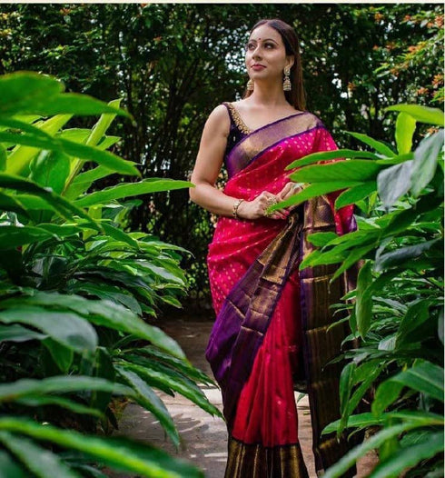 Vasthrlay Kanjivaram Designer Saree