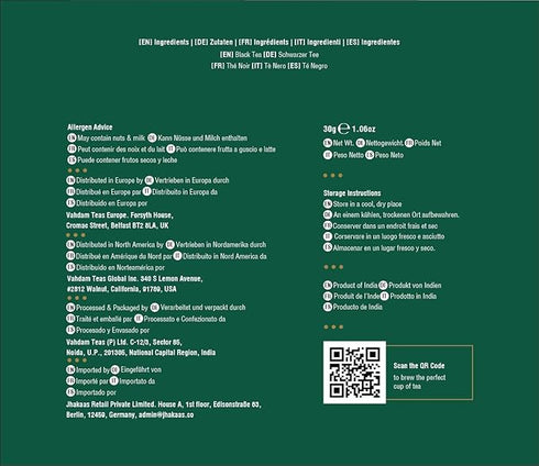 Vahdam Tea English Breakfast Black Tea