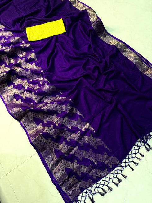 Vasthrlay Silk Saree Kalamkari
