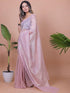 Vasthrlay Lavender Unstitched Saree