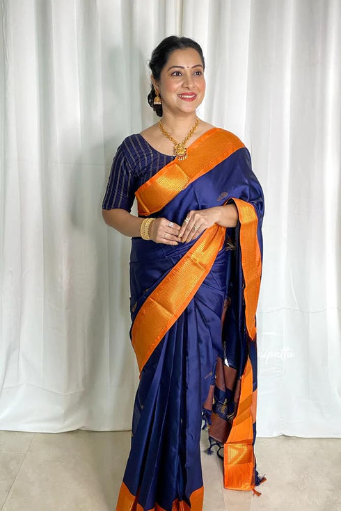 Vasthrlay Kanjivaram Lichi Blouse Ethnic Wear