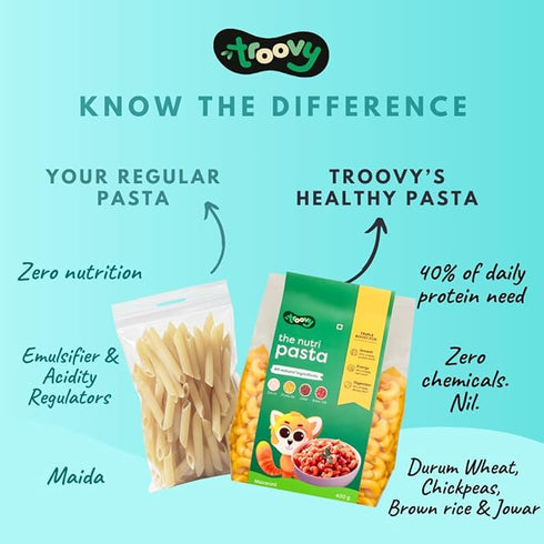 Troovy High Protein Millet Macaroni Pasta