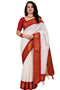 Vasthrlay Kanjivaram Saree Blouse Off White