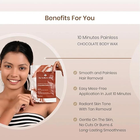 The Wellness Shop Women Chocolate Full Body Wax