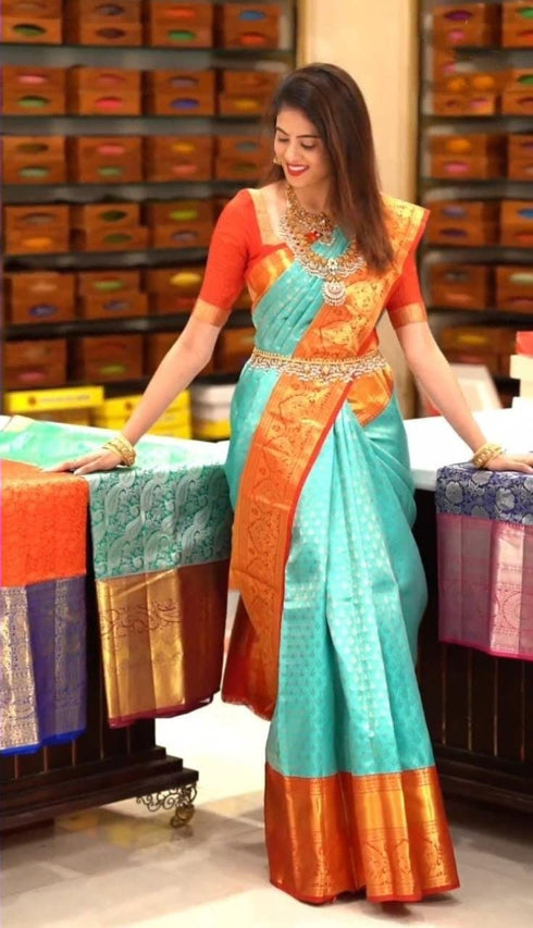 Vasthrlay Kanjivaram Saree