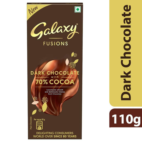 Galaxy Fusions Dark Chocolate Bar