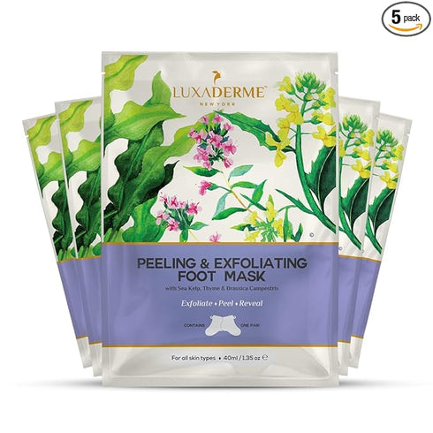 LuxaDerme Peeling | Exfoliating Foot Mask