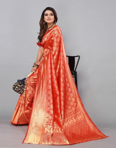 Vasthrlay Banarasi Traditional Saree