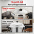 Prestige Stainless Steel Deluxe Alpha Svachh Outer Lid Pressure Cooker