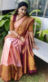 Vasthrlay Purple Kanjivaram Saree