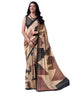 Vasthrlay Abstract Printed Unstitched Multicolor Saree