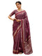 Vasthrlay Banarasi Weaving Unstitched Teal Saree