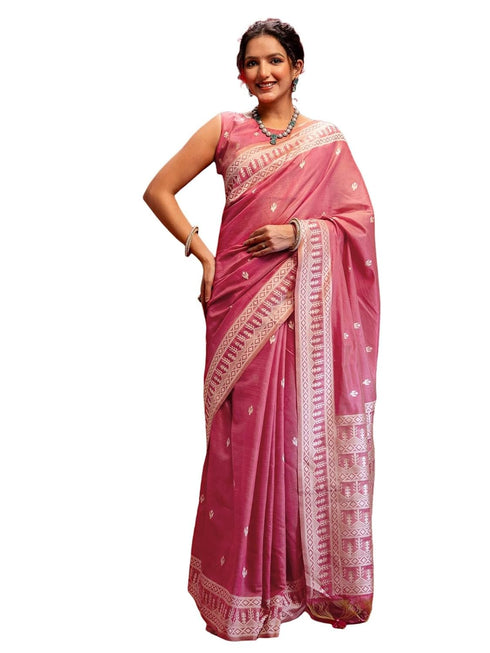 Vasthrlay Weaving Dusty Saree