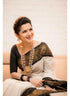 Vasthrlay White Banarasi Designer Saree