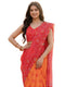 Vasthrlay Printed White Saree