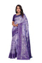 Vasthrlay Kanjivaram Blouse Purple Peachpurple