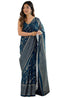 Vasthrlay Red Unstitched Saree