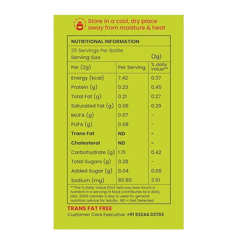 CRISTA Zesty Chilli Lime Seasoning