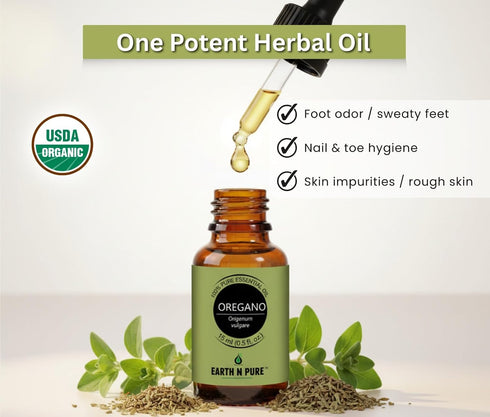 Oregano Essential Oil for Aromatherapy & Diffuser