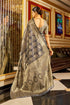 Vasthrlay Women's Organza Designer Unstitched Saree