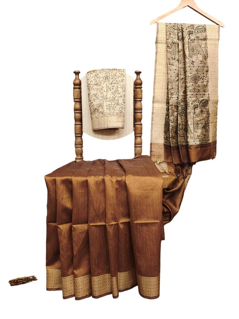 Vasthrlay Tussar Saree Bordar