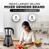 Preethi Tiara 500 Watts Mixer Grinder, 3 Jars (Stainless Steel), Black