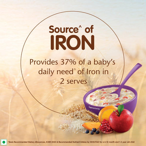 CERELAC Baby Food Cereal | 5 Grains & Fruits