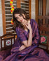 Vasthrlay Kanjivaram Traditional Unstitched Saree