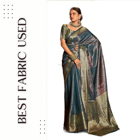 Vasthrlay Kanjivaram Included Traditional Occasions Saree