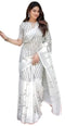 Vasthrlay Women's Cotton Kalamkari Wedding Saree With Blouse Piece