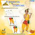Kaku Fancy Dresses Krishna Costume for Janmashtami, Bal Gopal Dress with Accessories