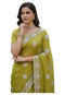 Vasthrlay Georgette Traditional Az Ys Pehenva Brown Rr Ethnic Wear