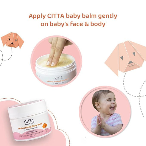 CITTA Moisturizing Baby Balm for Face and Body For Babies