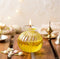 Surekha Gallery Modak Diya | Handcrafted Borosilicate Glass Oil Lamp