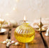 Surekha Gallery Modak Diya | Handcrafted Borosilicate Glass Oil Lamp