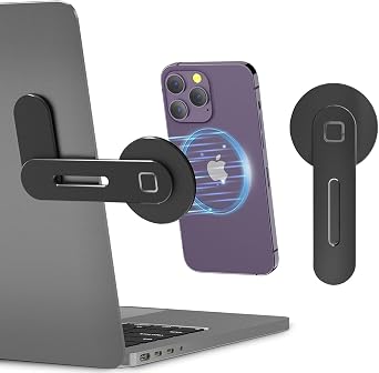 GadgetBite Magnetic Compatible With Magsafe MacBook Mobile Stand for iPhone 16 15 14 13 12 Series