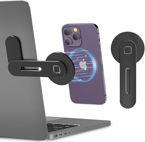 GadgetBite Magnetic Compatible With Magsafe MacBook Mobile Stand for iPhone 16 15 14 13 12 Series