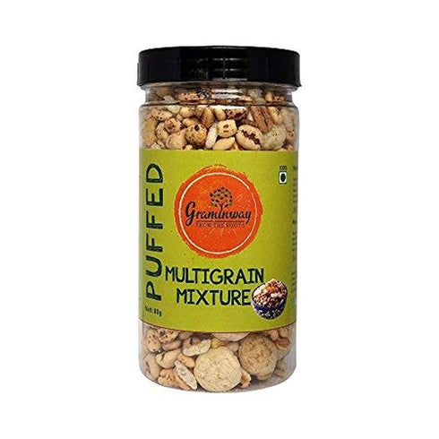 Graminway Healthy Snacks Diet Puffed Multigrain