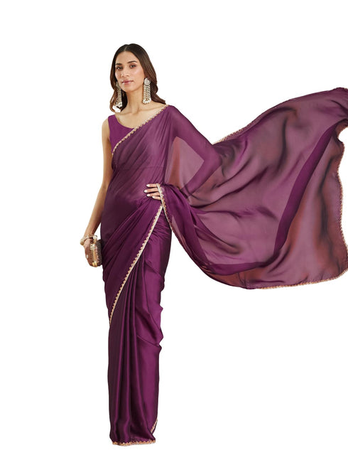 Vasthrlay Border Unstitched Saree
