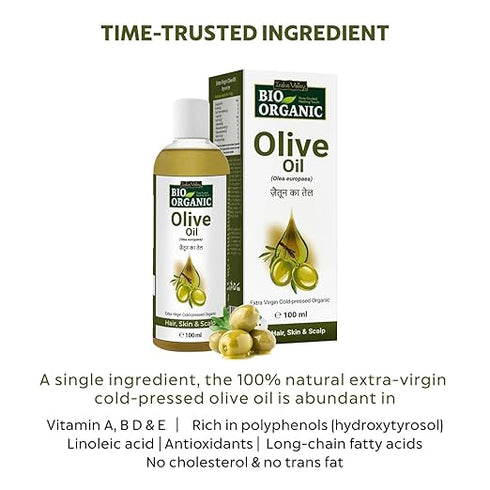 Indus Valley Bio Organic Extra Virgin Olive Massage Oil