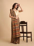 Vasthrlay Cotton Printed Blue Saree