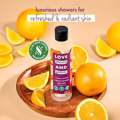 Love Beauty And Planet Vitamin C and Orange Body Wash